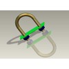 Aopin Round U Bolt 1.97"(50mm) Inside Width U Type Bolt
