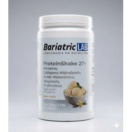 Proteína Whey Vainilla Con Colágeno Probióticos Bariátrico                                                                                            