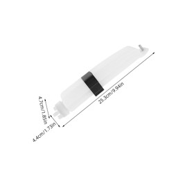 Gatuida Off-road Motorcycle Water Tank Engine Coolant Reservoir Bottle Engine Coolant Expansion Tank Antifreeze Overflow Container Engine Coolant Bottle Engine Coolant Tank Plastic White