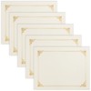 Better Office Products 25 Pack Ivory Certificate Holders, Diploma Holders,
