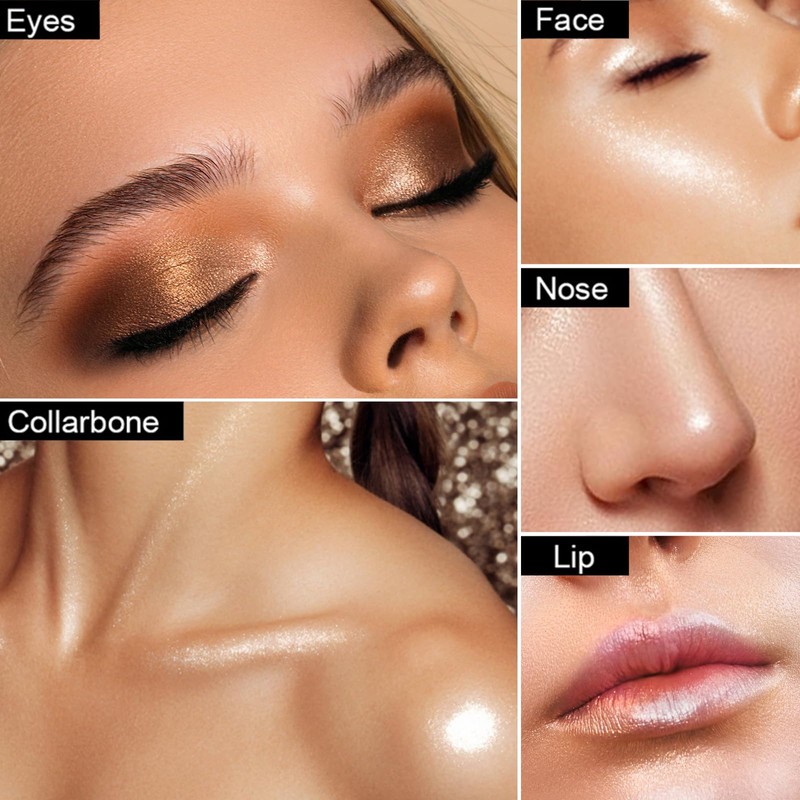 Erinde Shimmer Cream Eyeshadow, Eye Shadow Crayon, Highlighter Eye Liner,