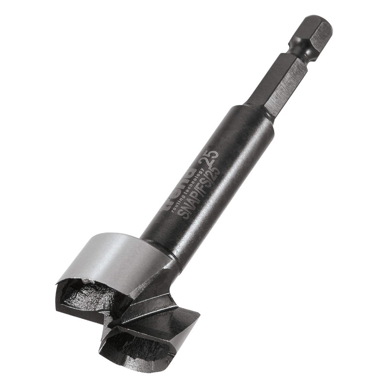 Trend SNAP/FS/25 Snappy Forstner Bit - 25mm diameter, Silver, 23.0