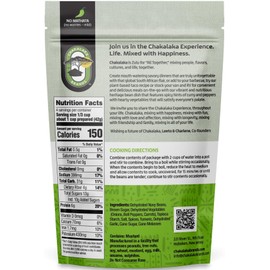 Chakalaka Vegetarian Dried Bean Mix - South African Side Dish with Beans, Vegetables, & Spices – Bold, Robust Flavor, No Heat, Mild (1 Pk) 6 oz