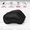 BAIRBRE Golf Iron Covers 8pcs Golf Iron Head Covers 8pcs