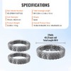 Razor Wires, 98 ft Razor Barbed Wire, Rolls Razor for