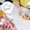 AORVYUI 5 Cookie Moulds Cute Butterfly Shape