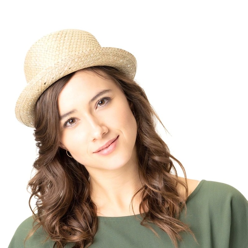 Lipodo Bemiro Player Straw Hat Women/Men (54-61 cm) - Made