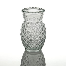 Richland Glass Bud Vase Clear Pineapple 3.5" Set of 48