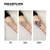 INKARTLINK 2 Sheets Medium Semi Permanent Tattoos, Temporary Tattoos, Adult