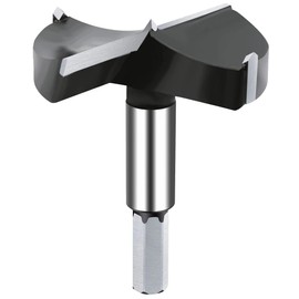 NICAVKIT Tungsten Steel Forstner Drill Bit, 75 mm, Professional Forstner Drill Bit, Wood Hole Cutter, Wood Drill, Pot Drill, Art Drill for Wood and Hardwood