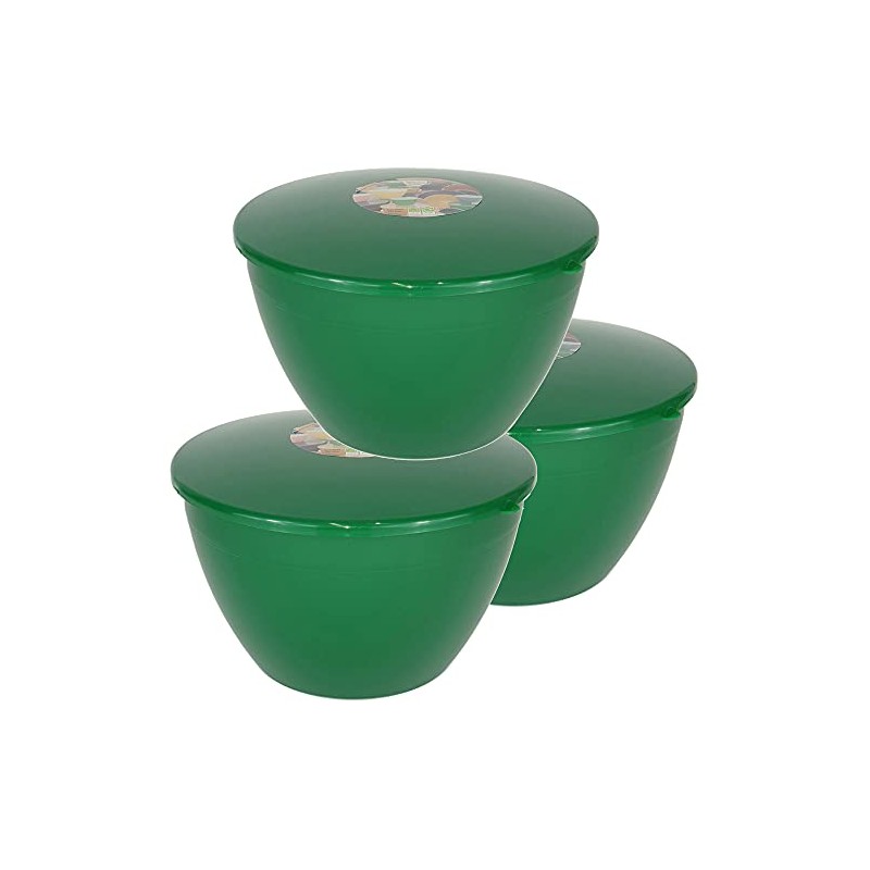 Christmas pudding bowls with lids Christmas Green basin and lid