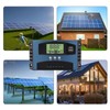 Solar Charge Controller 12V 24V Intelligent Identification MPPT Charging LCD