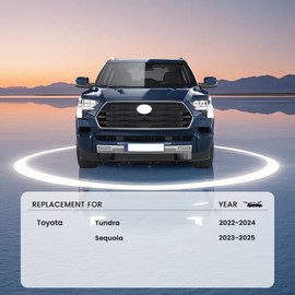 EMITHSUN® Windshield Wiper Blades Replacement for Toyota Tundra Sequoia 2025 2024 2023 Premium All Weather Front Wipers Set - OEM Quality (Pack of 2)