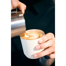 KINTO 20436 Two Go Tumbler, 8.5 fl oz (240 ml), Includes Plug, Black