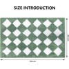 AIBIIN Bath Mat Non-Slip Bathroom Mat Super Absorbent,Soft Microfiber Absorbent