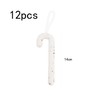 Herzwild 12 x Christmas Tree Decorations Candy Canes for Hanging
