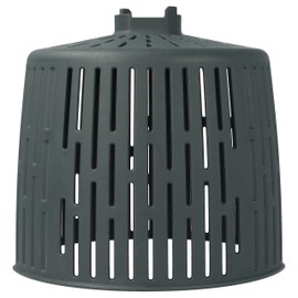 vhbw Cooking Insert Compatible with Silvercrest Monsieur Cuisine SKMC1200B2, SKMC1200C3, SKMC1200D4 Food Processor - Cooking Basket Dark Grey