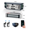 WiFi Access Control 400lb Holding Force Electic Magnetic Door Lock