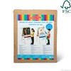 Melissa & Doug Deluxe Standing Art Easel - Dry-Erase Board,