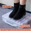 SUBAY Portable Nail Polish Organizer, Clear Double Side Nail Polish