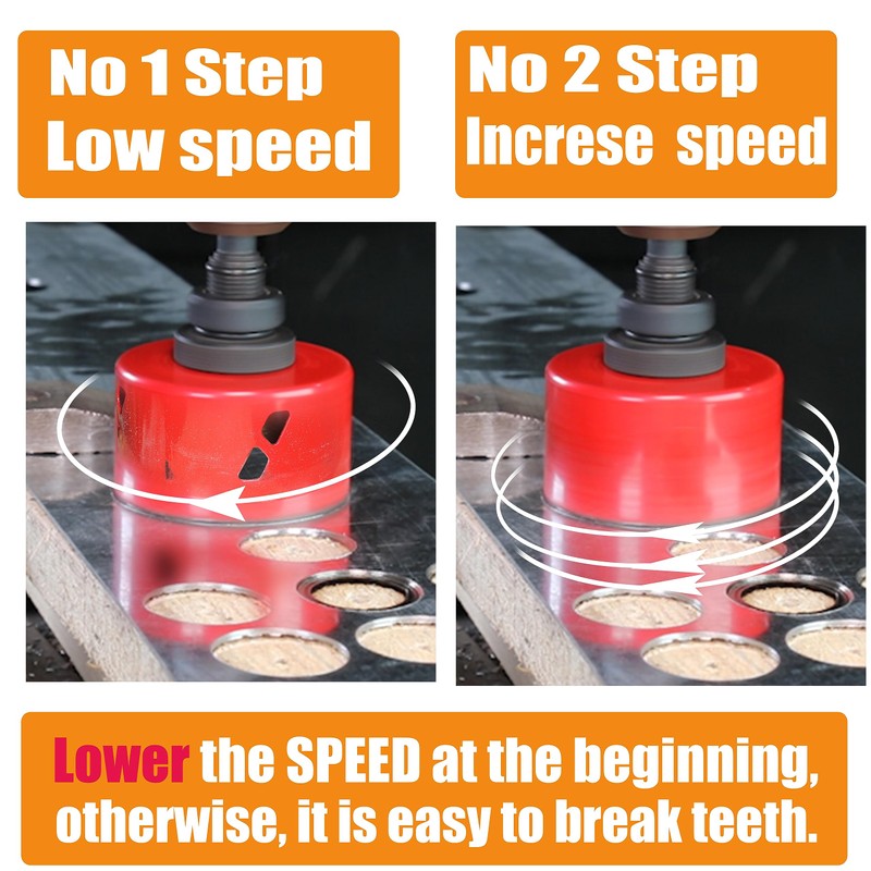 WOWSUPM 5-1/2 Inch Deep HSS Bi Metal Hole Saw Cutter