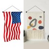 Banner Hanger Garden Flag Hangers Multifunctional Wall Hanging Rod 2