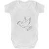 Azeeda 3-6 Month 'Dove In Flight' Baby Grow/Bodysuit (GR00081113)