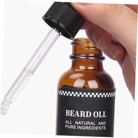 Ipetboom Beard Oil for Men Moisturizing Growth Oil Portable Mustache Care Essential for Nourishing and Styling Present for Husband Boyfriend Dad Easy to Use and Carry