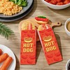 Eaasty Eaasty 800 Pack Foil Hot Dog Wrappers Bulk 9'