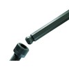 BONDHUS No.10880 Hex Ball Point Power Bit, 0.5 inches (12