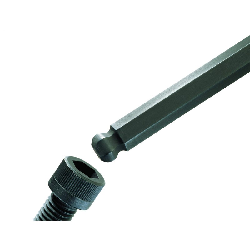 BONDHUS No.10880 Hex Ball Point Power Bit, 0.5 inches (12
