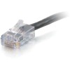 UD_C2G 10ft Cat6 Non-Booted Network Patch Cable (Plenum-Rated) - Black