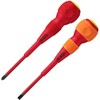 Vessel Ball Grip Insulated Screwdriver 2-piece Set +2 x 100