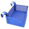 Pool Hanging Storage Basket Adjustable Support Rods Removable Toy Basket