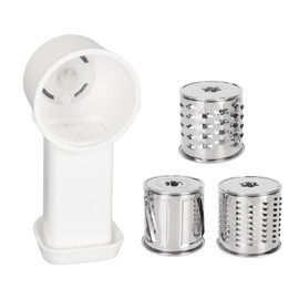 Meat Grinder Attachments Stainless Steel Plastic Highly Efficient Ergonomic Design Universal Mincer Accessory for Replacement