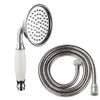 Skybath Brass Metal Shower Head Traditional Victorian Style Handheld Shower