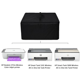 CouldyCasi Printer Dust Cover Antistatic Heavy Duty Waterproof Printer Cover for HP DeskJet 2755e Wireless Color inkjet-printer/ HP Smart Tank 5101/ 5000 Wireless All-in-One Ink-Tank Printer