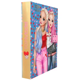 Depesche TOPModel 11125 Diary with Code and Sound, Blue, Approx. 20.5 x 15 x 3 cm