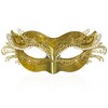 BCARICH 2024 New Masquerade Mask for Women, Metal Filigree Venetian