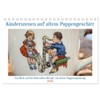 Kinderszenen auf altem Puppengeschirr (Tischkalender 2026 DIN A5 quer), CALVENDO