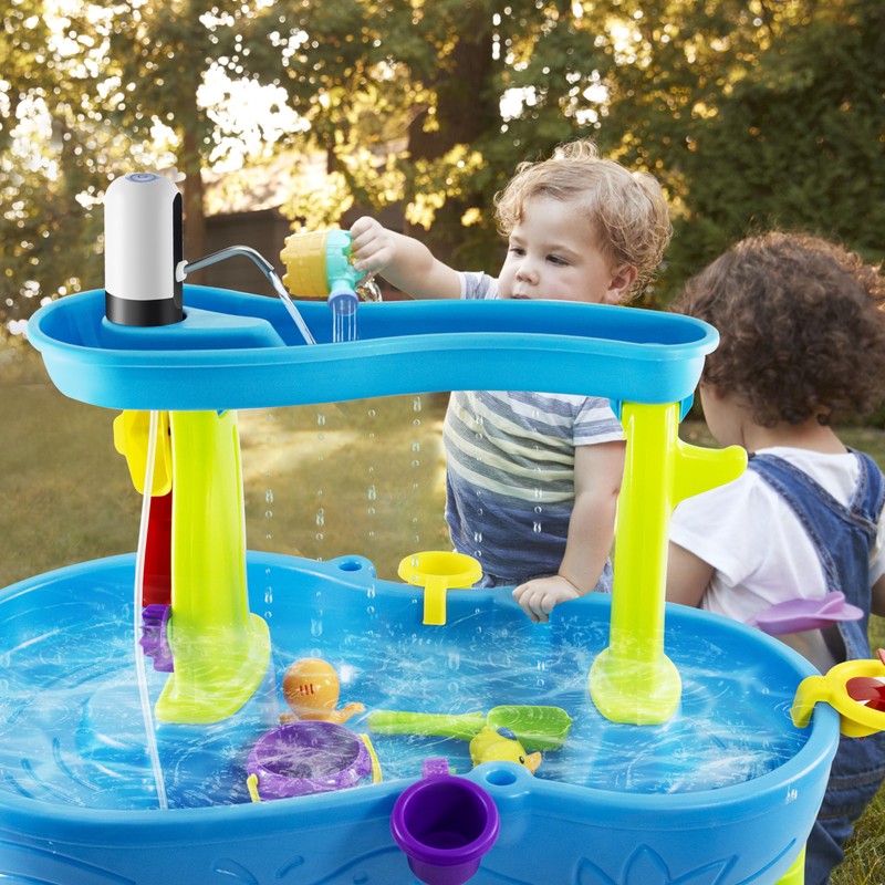 Infowush Water Table Pump: 3 Hours of Non-Stop Work Fun
