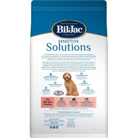 Bil-Jac Sensitive Stomach Dog Food Dry 6 lb Bag (2-Pack) - Sensitive Solutions Formula with Whitefish - Small or Large Breed - Super Premium Since 1947