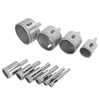 10PCS Diamond Drill Bit Diamond Hole Saw for Glass Tile