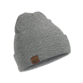 Winter Beanie Hats for Men and Women, Stretchy Daily Knit Hat,Gifts for Dad Mom Grey