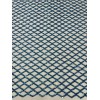 Mia Fabrics Inc. Diamond Net Sequins Fabric - Blue -