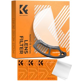 K&F Concept Handheld Trail Filter, Prism Filter, 100mm Special Effect Filter with 3 Cleaning Cloths (Nano-Basic)