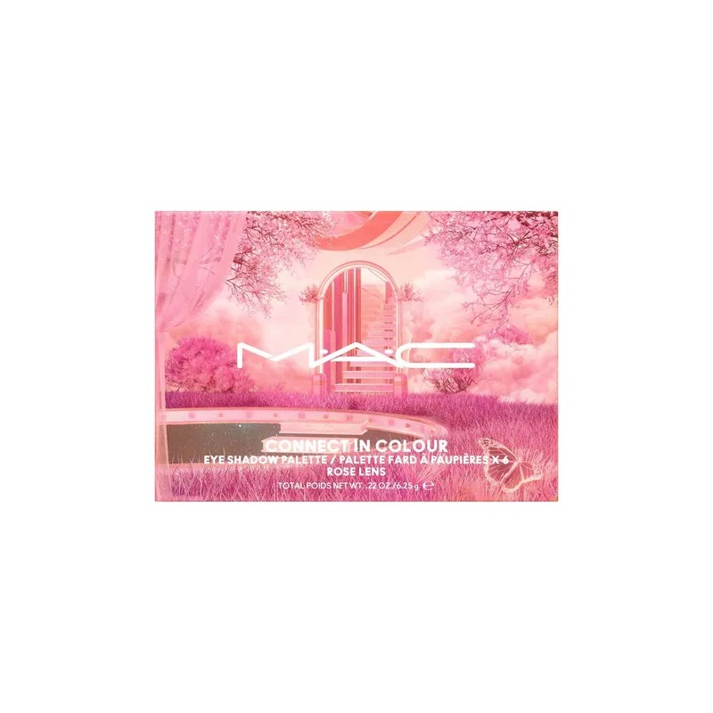 Paleta De Sombras Connect In Colour Color Rose Lens Mac