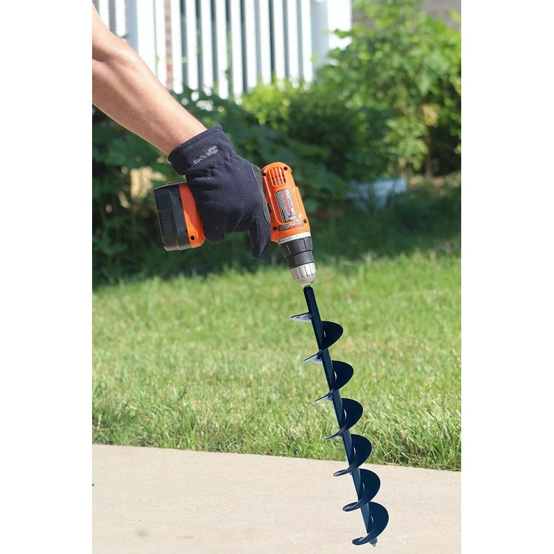 Ashman Online 24" Auger, Heavy Duty Steel Auger Designed for