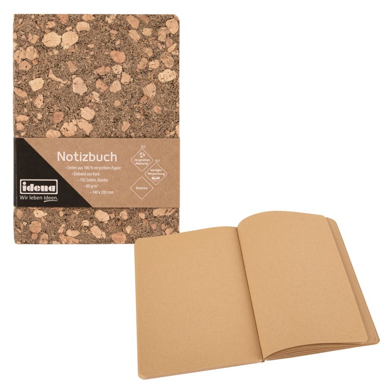Idena 12253 Notebook 20 x 14 cm Blank 192 Pages
