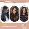 YMXNB Clip In Hair Extensions Real Human Hair 20Inch 120g
